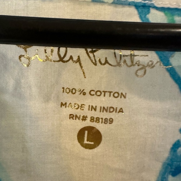 Lilly Pulitzer Cotton Amelia island tunic - Picture 2 of 3